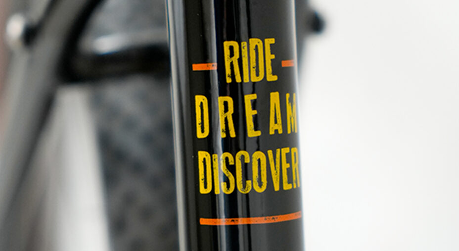 Il gravel interpretato da Coppi biciclette porta il nome Grantour GT1