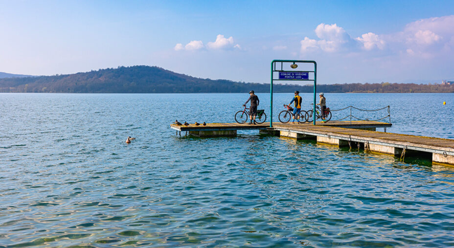 Cycling Around Torino 2026, lago di Viverone (foto Edoardo Melchiori)