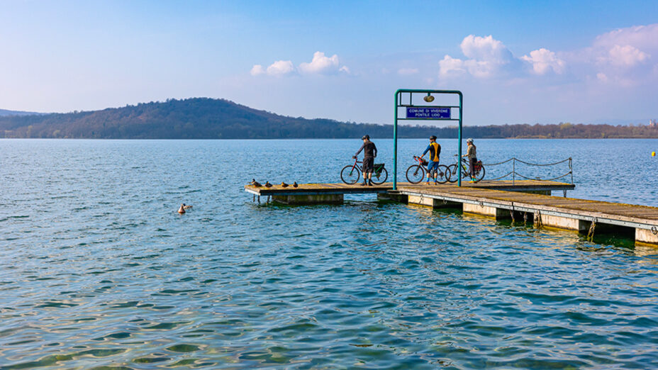 Cycling Around Torino 2026, lago di Viverone (foto Edoardo Melchiori)