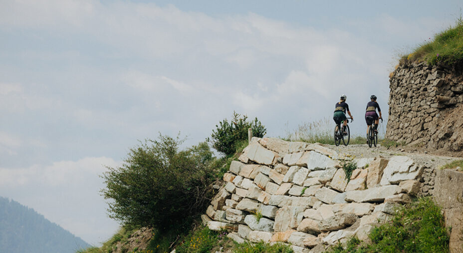 Le carrarecce della Val Susa puntano verso l'alto, le discese non vanno sottovalutate (foto Federico Ravassard)