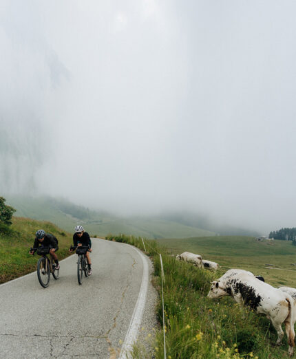 Questa parte della Val Susa si presta bene al gravel, ma non disdegna la MTB (foto Federico Ravassard)
