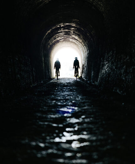 Anche le gallerie fanno parte delle strade militari della Val Susa (foto Federico Ravassard)