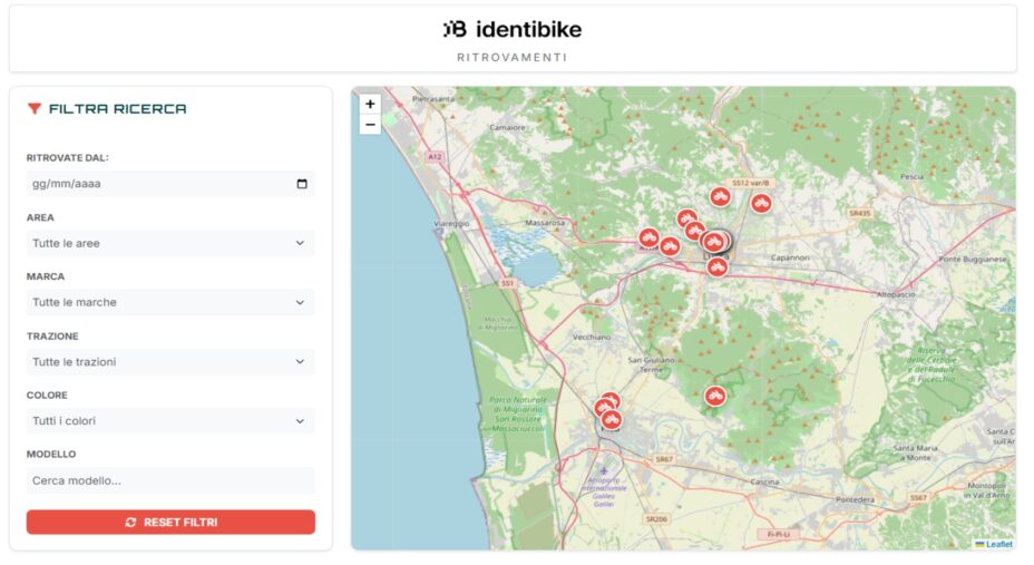 Identibike, targa digitale furto biciclette rubate, bici rubata