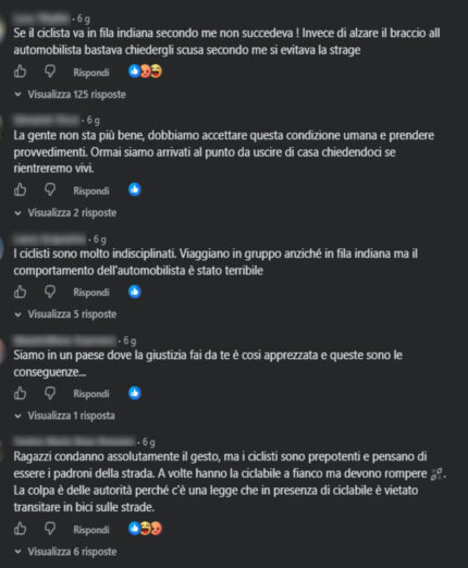 Editoriale perché ci odiano, social, facebook, odio ciclisti,