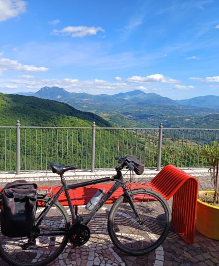 Gal Partenio in bici, Campania, Irpinia, Benevento, Avellino