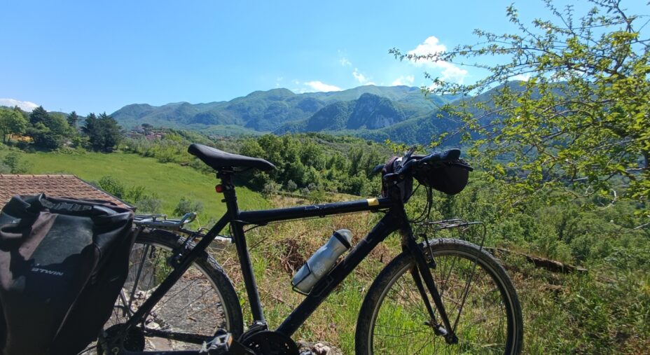Gal Partenio in bici, Campania, Irpinia, Benevento, Avellino