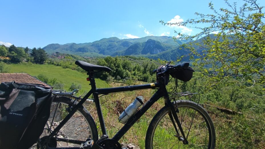Gal Partenio in bici, Campania, Irpinia, Benevento, Avellino