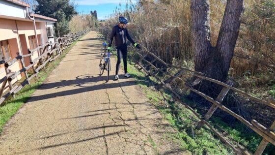 Gianfranco Di Pretoro, criticità ciclovia Roma-Fiumicino, Lazio, manutenzione e cura piste ciclabili