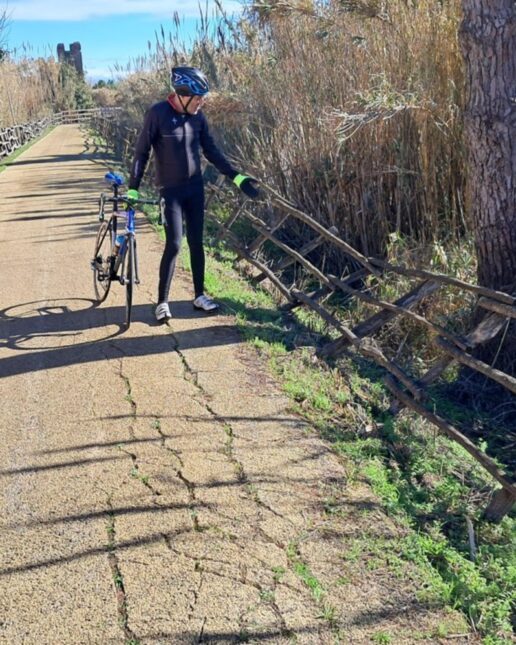 Gianfranco Di Pretoro, criticità ciclovia Roma-Fiumicino, Lazio, manutenzione e cura piste ciclabili