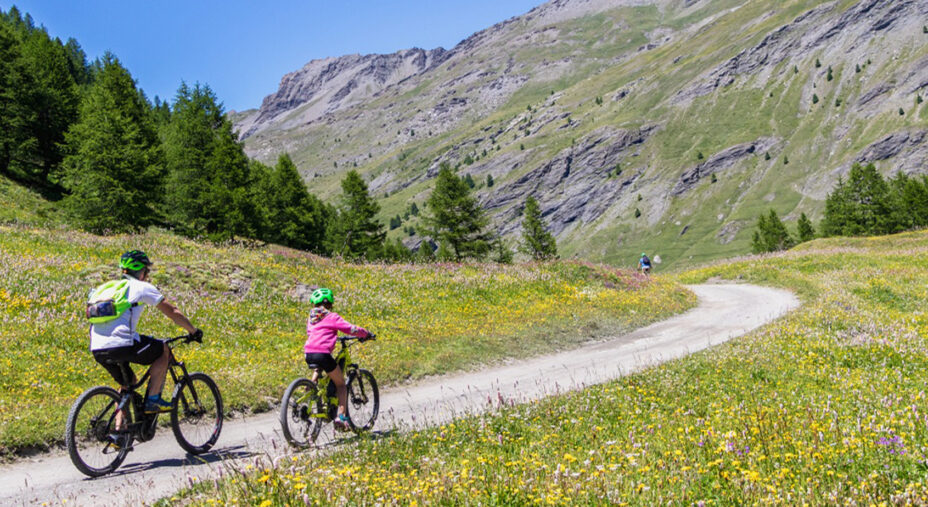 Il percorso principale è quello che da Cesana raggiunge l'Alpe Gran Miol (foto Cicchelli)