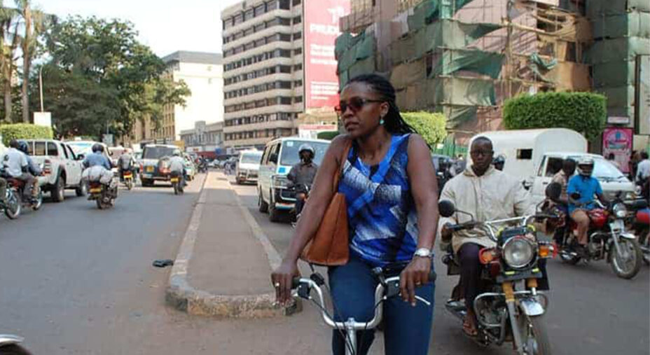 I dati di Kampala, capitale dell'Uganda sono quelli più positivi relativamente alla propria rete ciclabile