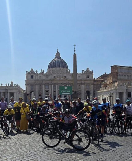 Al Vaticano il giro di boa della Firenze-Roma-Firenze, un passaggio immancabile anche per altre randonnée