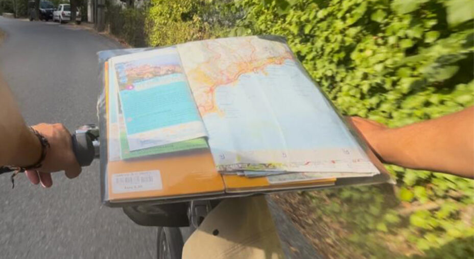 L'utilizzo delle mappe è stata la parte più ardua e al contempo divertente dell'intero viaggio