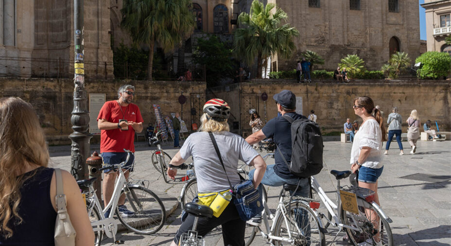 Nonostante tutto, Palermo è una città dove la bici è usata e apprezzata, non solo dai cicloturisti