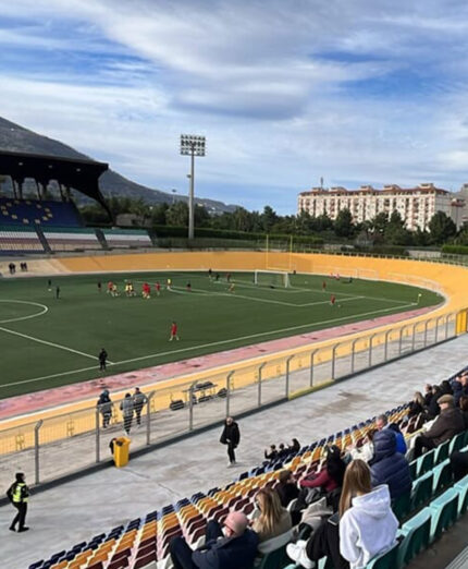 Il Velodromo di Palermo, riadattato per calcio e altri eventi, ma non per il ciclismo