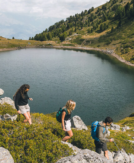 La stazione turistica si sta caratterizzando anche come luogo ideale per trekking e camminate