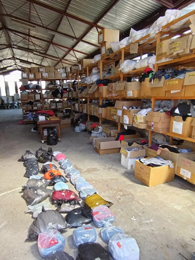 Re(mi)gratia, magazzino di assistenza migranti