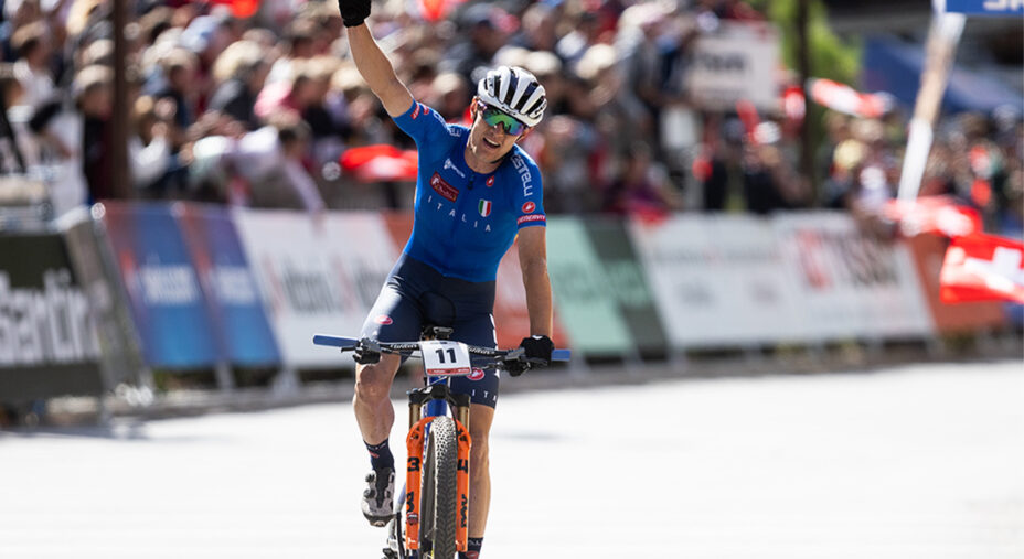 Vittoria veste di tricolore i mondiali in Val di Sole
