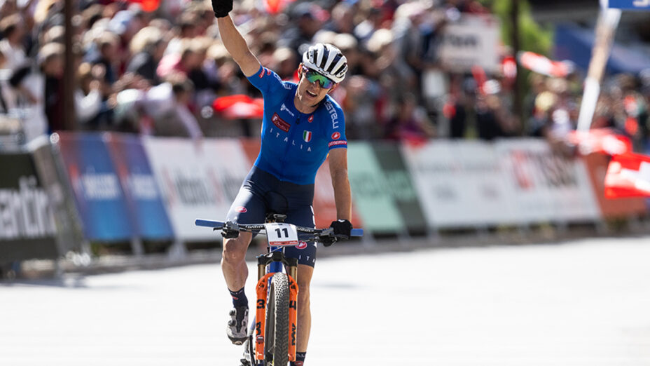 Vittoria veste di tricolore i mondiali in Val di Sole
