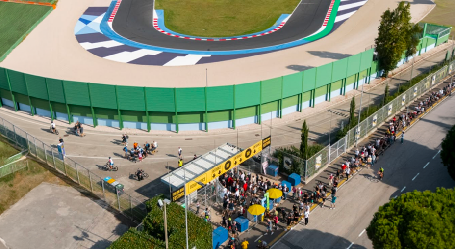 Ci sono vari ingressi al Misano World Circuit: i biglietti sono validi per i tre giorni, ma bisogna registrarsi sul sito (foto IBF)