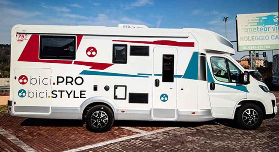 Stand E20: la casa di bici.STYLE e bici.PRO. Troverete il nostro camper e il nostro gazebo
