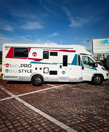 Stand E20: la casa di bici.STYLE e bici.PRO. Troverete il nostro camper e il nostro gazebo