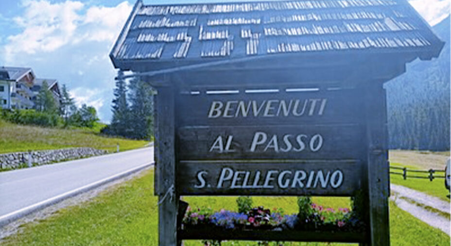 Il Passo San Pellegrino unisce Veneto e Trentino e svetta a 1.918 metri di quota