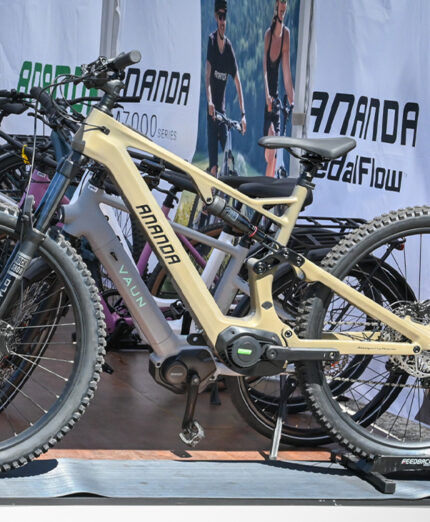 A Misano hanno fatto bella mostra di sé gli ultimo modelli di e-bike Ananda
