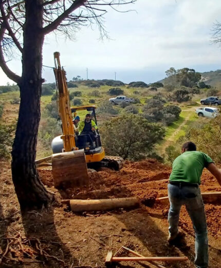 L'associazione legata al Bike Park cura tutta la manutenzione dei tracciati, in forma volontaria