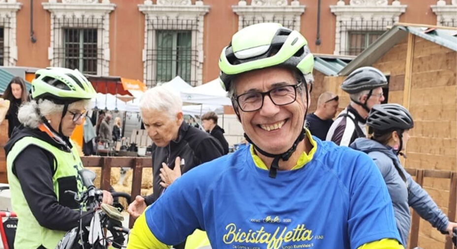 Luigi Menna è presidente della Federazione Italiana Amici della Bicicletta dal 13 aprile 2025