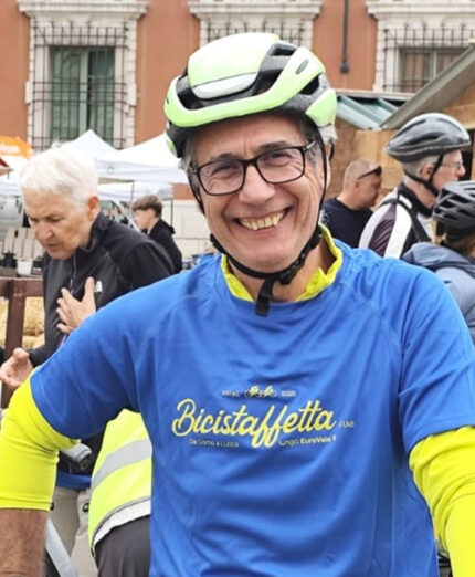 Luigi Menna è presidente della Federazione Italiana Amici della Bicicletta dal 13 aprile 2025