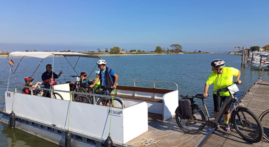 L'ultima tappa vedrà i protagonisti del raid di Deltaciclando abbinare bici e navigazione fino a Venezia