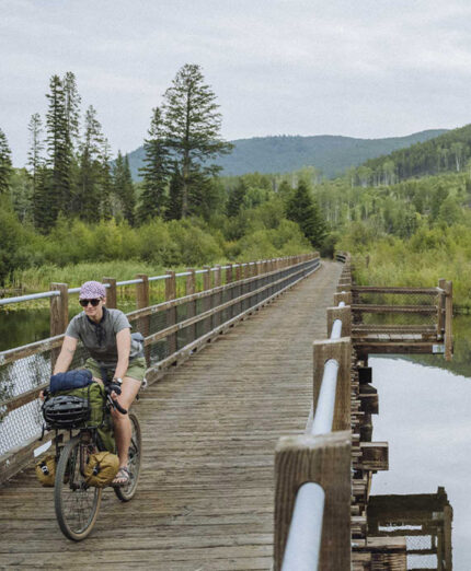 In Canada il lunghissimo tracciato nella British Columbia, da affrontare almeno in 4-5 giorni. Almeno...