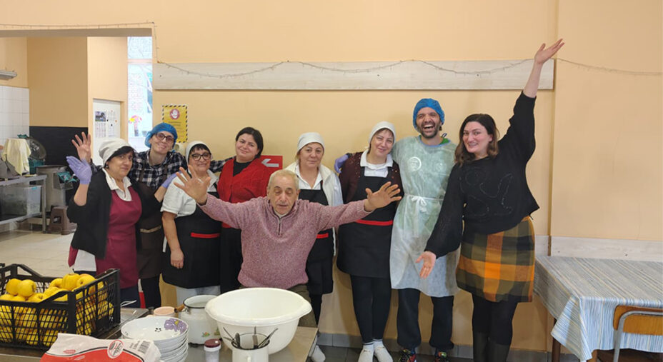 In Georgia Jacopo e Bea hanno prestato la loro opera per la Caritas durante le Feste Natalizie
