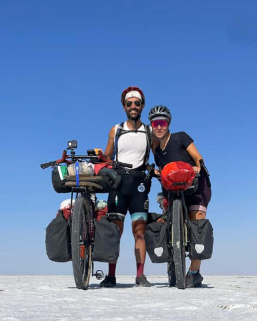 Jacopo e Bea, arrivati in Mongolia quasi senza saperlo
