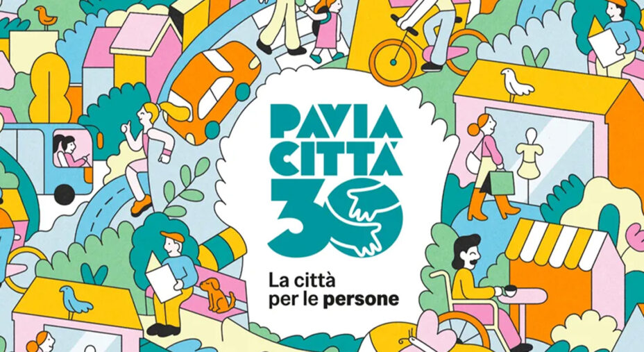La campagna per Pavia Città 30 ha preso il via da tempo, anche con una campagna promozionale