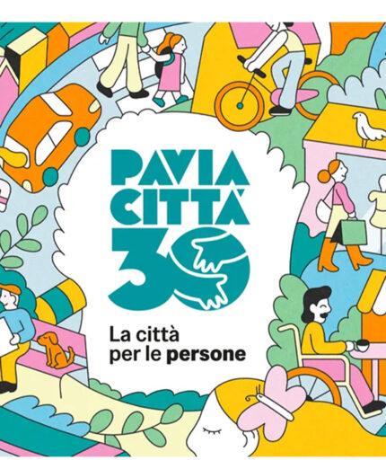 La campagna per Pavia Città 30 ha preso il via da tempo, anche con una campagna promozionale