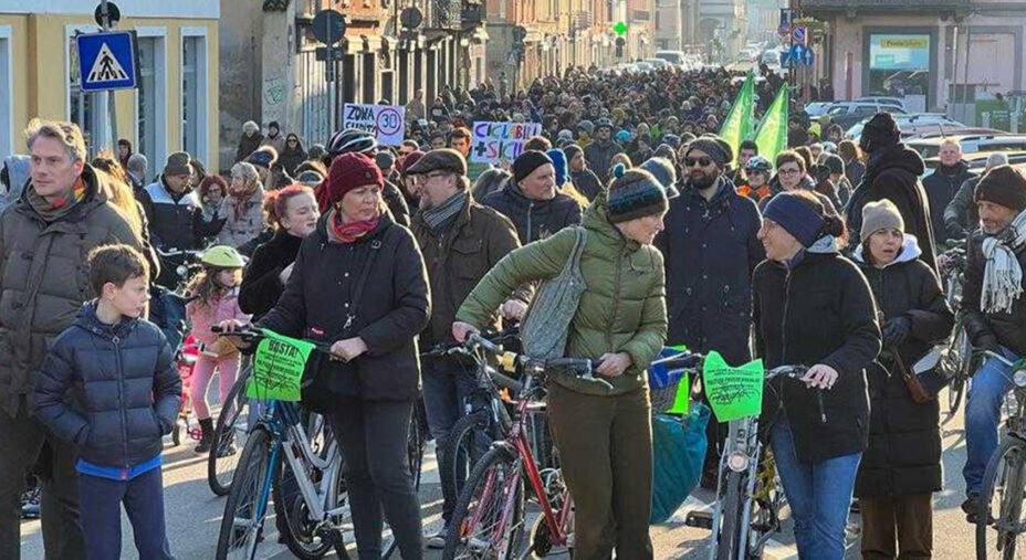 Pavia si è spesso mobilitata in bici per protestare contro le morti sulle strade