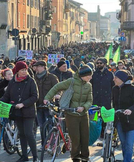 Pavia si è spesso mobilitata in bici per protestare contro le morti sulle strade
