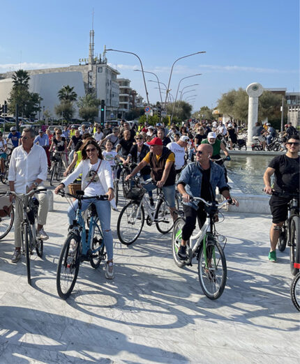 L'amore di Pescara per la bici è intatto e si vede in occasione degli eventi allestiti in città per i ciclisti