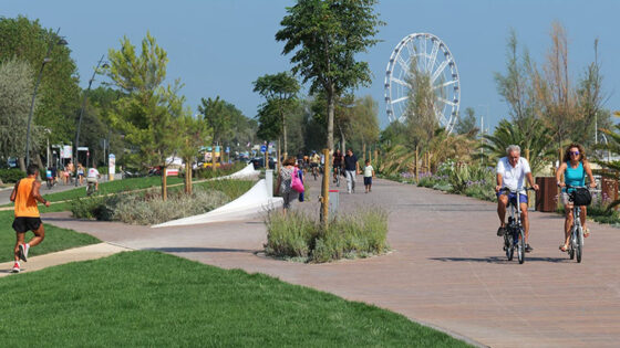 Il parco lineare di Rimini, un vanto dell’Italia nel mondo