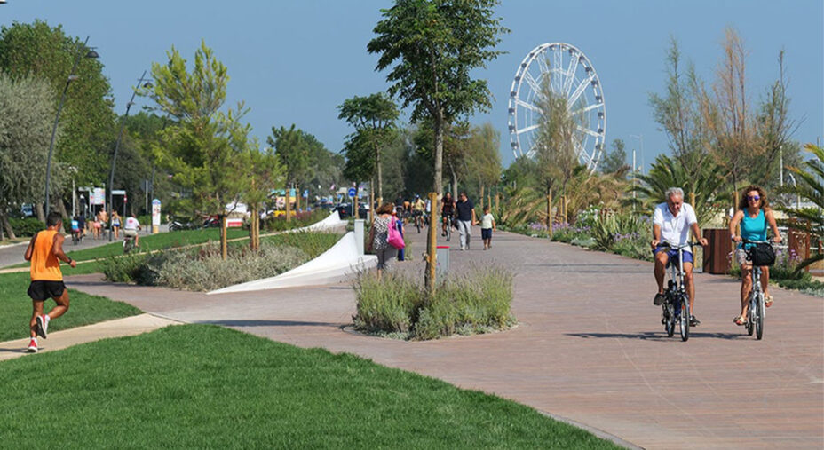 Il parco lineare di Rimini, un vanto dell’Italia nel mondo