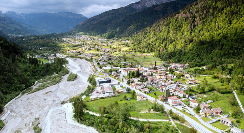 Arta Terme drone