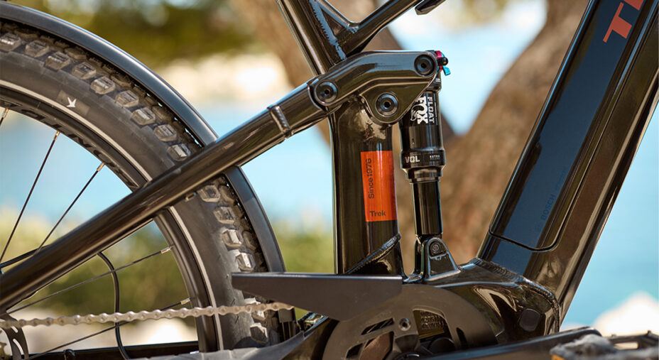 Trek Allant+ FS sospensione posteriore