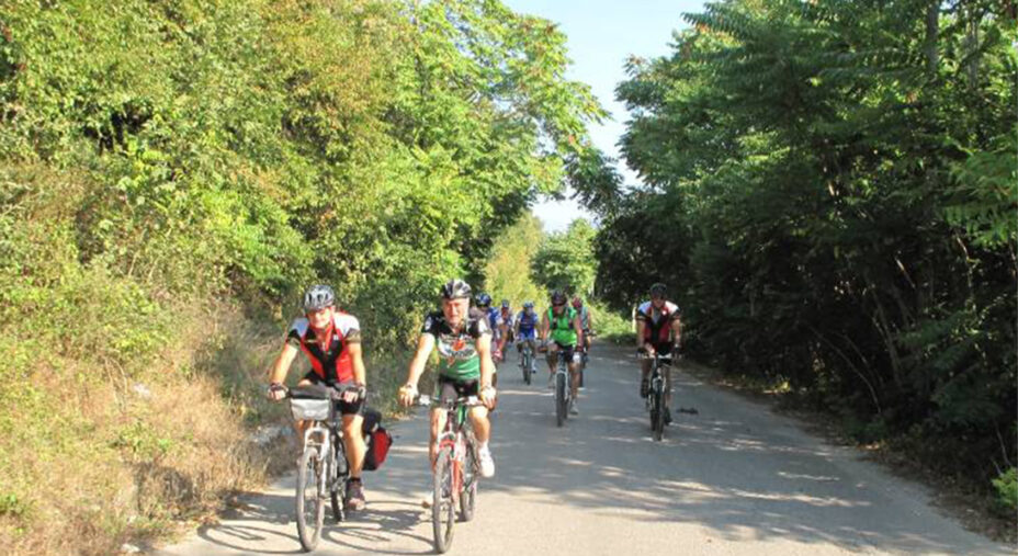 La Ciclovia del Volturno è già oggi molto frequentata dai cicloturisti del Centro Italia