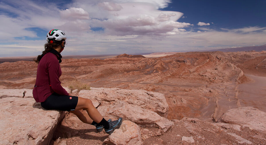 Ci fermiamo per il vento, ma ci ripromettiamo di tornare a esplorare la Valle della Luna