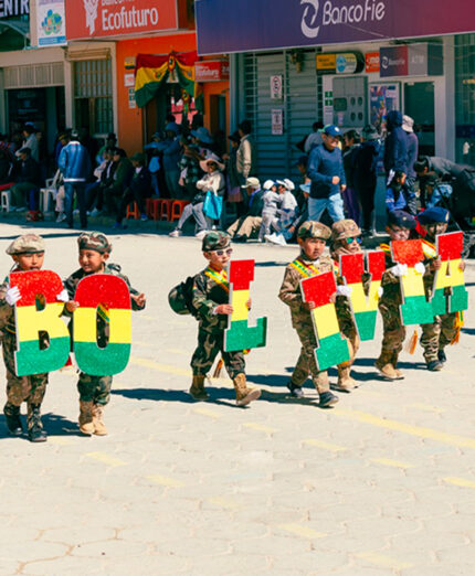 Il 6 agosto si celebra la festa dell'ìindipendenza della Bolivia, che porta la data del 1825