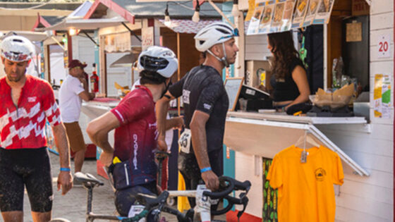 Il villaggio di Sandy Wheels è un punto di raccolta dopo ogni attività (foto Maicol Novara)