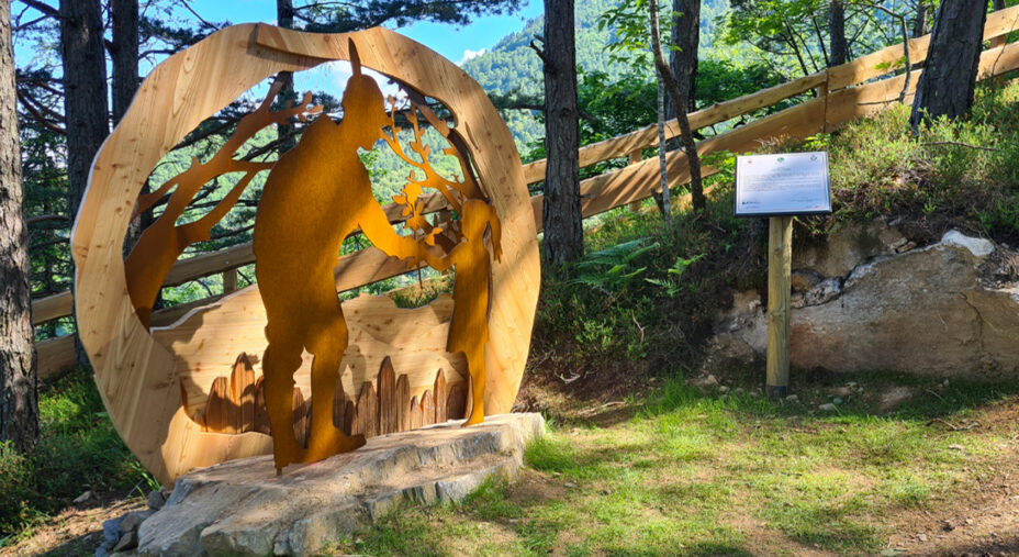E uno nel Bosco della Memoria, inaugurato nel 2025 a Tenna (foto Visit Valsugana)