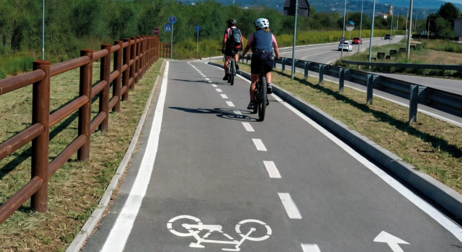Ciclovia del Sole da Verona a Salionze (Valeggio sul Mincio), Veneto Strade